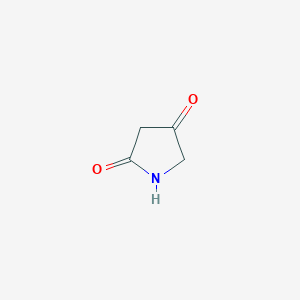 molecular formula C4H5NO2 B1332186 ピロリジン-2,4-ジオン CAS No. 37772-89-7