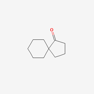 molecular formula C10H16O B1332190 Spiro[4.5]decan-1-one CAS No. 4728-91-0