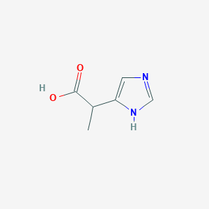 molecular formula C6H8N2O2 B13321929 4-Imidazolylpropionsaure 