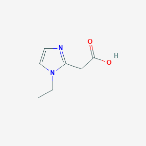 2-(1-ethyl-1H-imidazol-2-yl)acetic acid