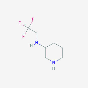 N-(2,2,2-trifluoroethyl)piperidin-3-amine