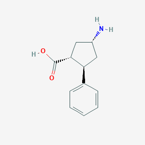 (1R,2R,4R)-4-Amino-2-phenylcyclopentane-1-carboxylic acid