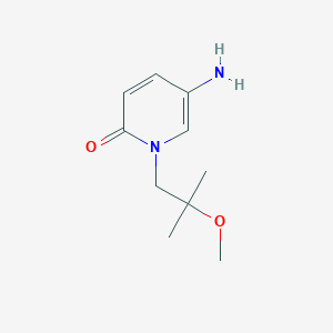 5-Amino-1-(2-methoxy-2-methylpropyl)-1,2-dihydropyridin-2-one