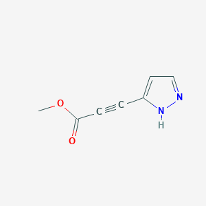 Methyl 3-(1h-pyrazol-3-yl)propiolate