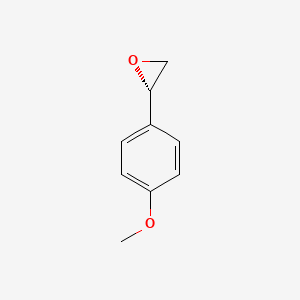 molecular formula C9H10O2 B13322169 (2R)-2-(4-Methoxyphenyl)oxirane CAS No. 62600-73-1