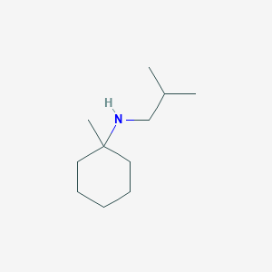 1-methyl-N-(2-methylpropyl)cyclohexan-1-amine