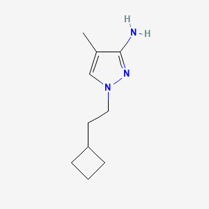 1-(2-Cyclobutylethyl)-4-methyl-1H-pyrazol-3-amine