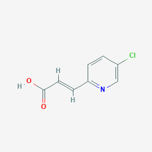 (2E)-3-(5-Chloropyridin-2-yl)prop-2-enoic acid