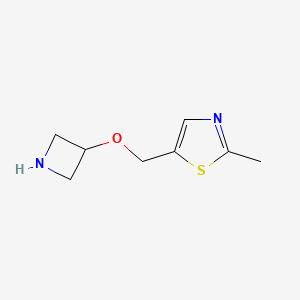 5-[(Azetidin-3-yloxy)methyl]-2-methyl-1,3-thiazole