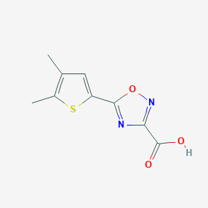 5-(4,5-Dimethylthiophen-2-yl)-1,2,4-oxadiazole-3-carboxylic acid