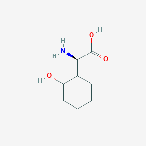 (2R)-2-Amino-2-(2-hydroxycyclohexyl)acetic acid