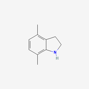 4,7-dimethyl-2,3-dihydro-1H-indole