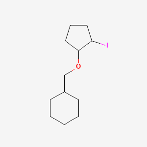 {[(2-Iodocyclopentyl)oxy]methyl}cyclohexane