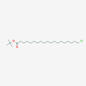 molecular formula C23H45ClO2 B13322783 tert-Butyl 19-chlorononadecanoate 