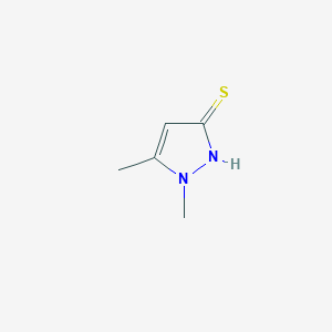 1,5-Dimethyl-1,2-dihydro-3H-pyrazole-3-thione