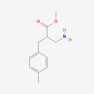 Methyl 3-amino-2-[(4-methylphenyl)methyl]propanoate