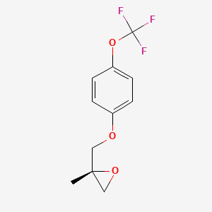 (R)-2-Methyl-2-((4-(trifluoromethoxy)phenoxy)methyl)oxirane