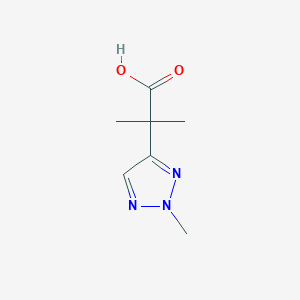 2-Methyl-2-(2-methyl-2H-1,2,3-triazol-4-yl)propanoic acid