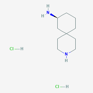 (S)-3-Azaspiro[5.5]undecan-8-amine dihydrochloride