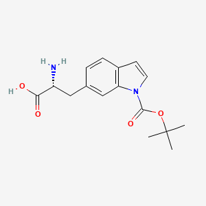 (R)-2-Amino-3-(1-(tert-butoxycarbonyl)-1H-indol-6-yl)propanoic acid