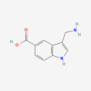 3-(Aminomethyl)-1H-indole-5-carboxylic acid