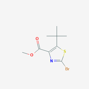 Methyl 2-bromo-5-tert-butyl-1,3-thiazole-4-carboxylate