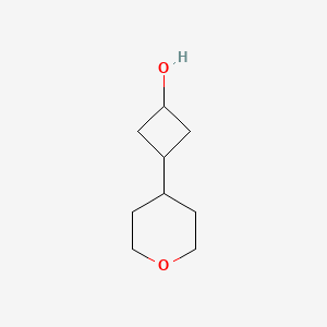 3-(Tetrahydro-2H-pyran-4-yl)cyclobutanol