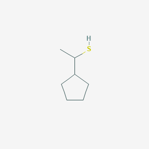 1-Cyclopentylethane-1-thiol