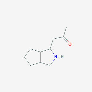 1-{Octahydrocyclopenta[c]pyrrol-1-yl}propan-2-one