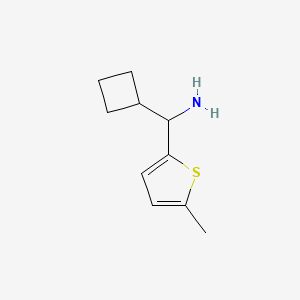 Cyclobutyl(5-methylthiophen-2-yl)methanamine