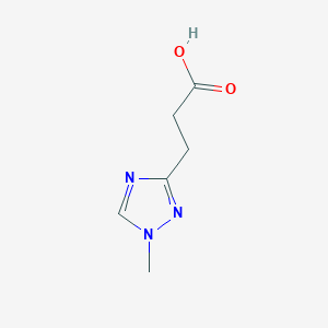 3-(1-methyl-1H-1,2,4-triazol-3-yl)propanoic acid