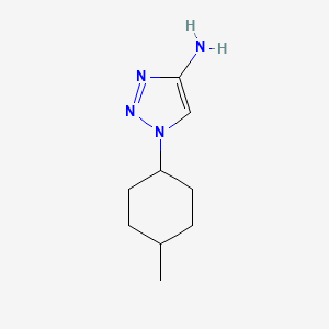 molecular formula C9H16N4 B13323483 1-(4-methylcyclohexyl)-1H-1,2,3-triazol-4-amine 