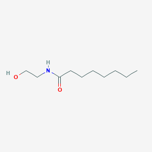 molecular formula C10H21NO2 B1332350 N-(2-羟乙基)辛酰胺 CAS No. 69227-24-3