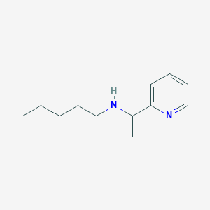 Pentyl[1-(pyridin-2-YL)ethyl]amine