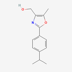 (2-(4-Isopropylphenyl)-5-methyloxazol-4-yl)methanol