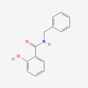 molecular formula C14H13NO2 B1332356 N-苄基-2-羟基苯甲酰胺 CAS No. 20919-36-2