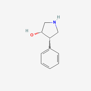 (3S,4S)-4-Phenylpyrrolidin-3-ol