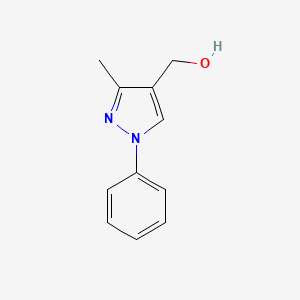 (3-methyl-1-phenyl-1H-pyrazol-4-yl)methanol