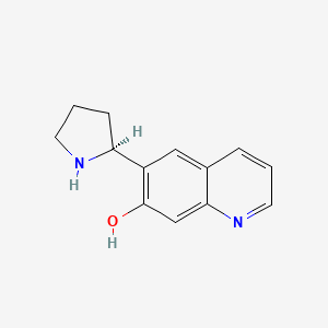 (S)-6-(Pyrrolidin-2-yl)quinolin-7-ol