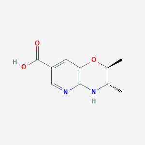 (2S,3S)-2,3-Dimethyl-3,4-dihydro-2H-pyrido[3,2-b][1,4]oxazine-7-carboxylic acid