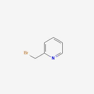 molecular formula C6H6BrN B1332372 2-(Bromomethyl)pyridine CAS No. 55401-97-3