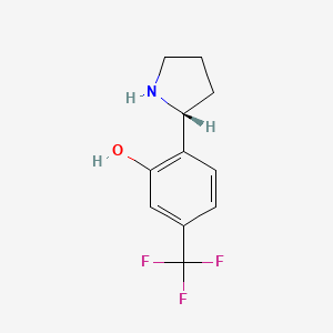 (R)-2-(Pyrrolidin-2-yl)-5-(trifluoromethyl)phenol