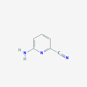 molecular formula C6H5N3 B1332374 6-Aminopicolinonitrile CAS No. 370556-44-8