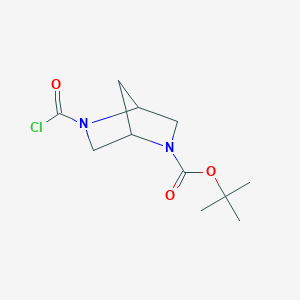 tert-Butyl 5-(chlorocarbonyl)-2,5-diazabicyclo[2.2.1]heptane-2-carboxylate