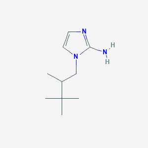 1-(2,3,3-Trimethylbutyl)-1H-imidazol-2-amine