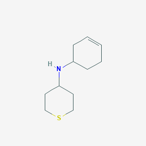 N-(Cyclohex-3-en-1-yl)tetrahydro-2H-thiopyran-4-amine