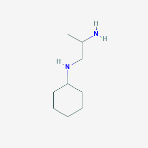 N1-cyclohexylpropane-1,2-diamine