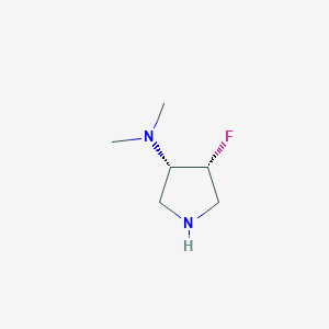 Rel-(3S,4R)-4-fluoro-N,N-dimethylpyrrolidin-3-amine