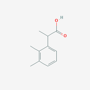 molecular formula C11H14O2 B13323883 2-(2,3-Dimethylphenyl)propanoic acid 