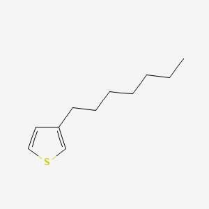 molecular formula C11H18S B1332389 3-庚基噻吩 CAS No. 65016-61-7